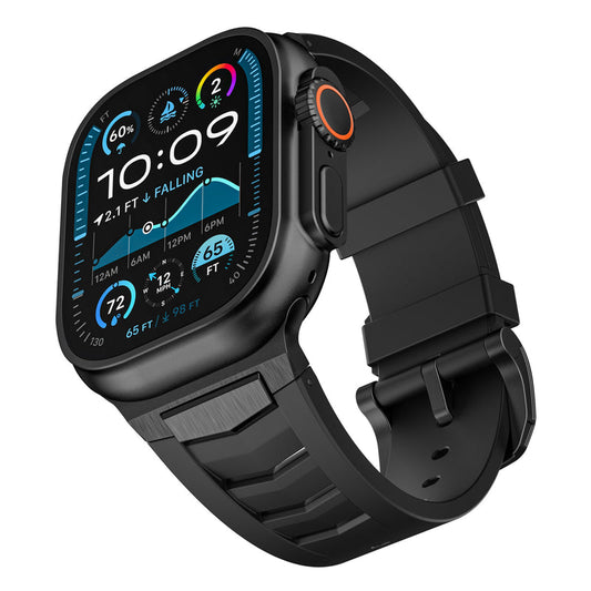 Mecha Fluororubber Band For Apple Watch - Nuvbands